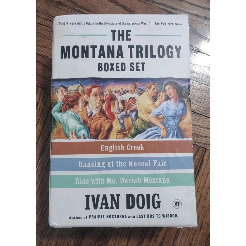 The Montana Trilogy Boxed Set Ivan Doig English Creek Rascal Fair Mariah Montana